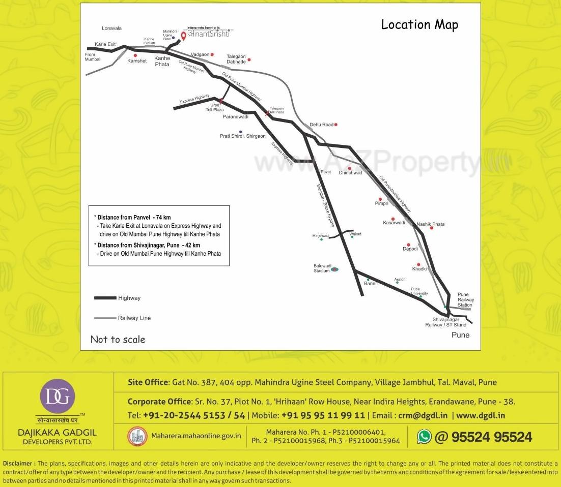 Image 15093 18 of real estate project Anantsrishti located at Jambhul, Pune, Maharashtra