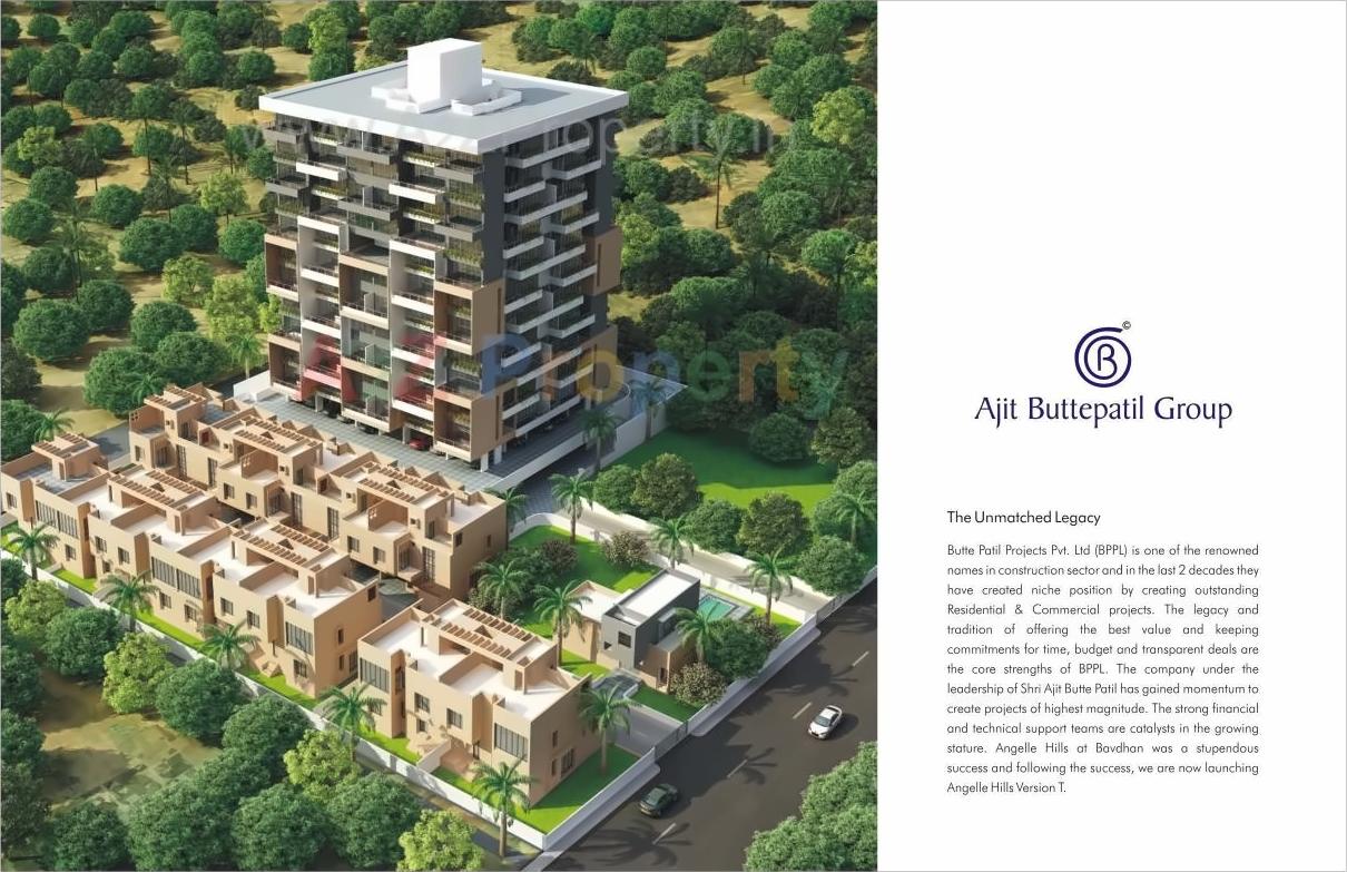3D Elevation of real estate project Angelle Hills Version T located at Pune-m-corp, Pune, Maharashtra