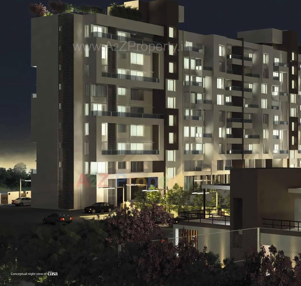 3D Elevation of real estate project Anshul Casa located at Wakad, Pune, Maharashtra