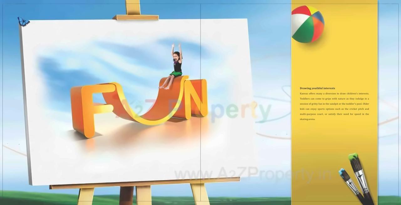  of real estate project Anshul Kanvas A located at Wagholi, Pune, Maharashtra