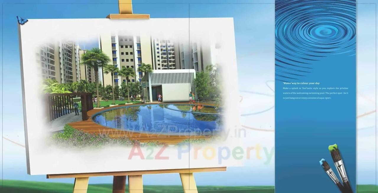 3D Elevation of real estate project Anshul Kanvas A located at Wagholi, Pune, Maharashtra