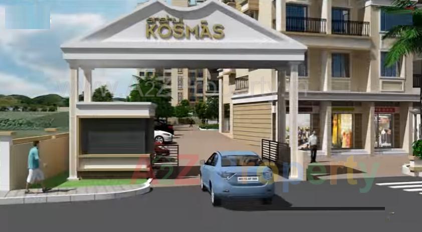 3D Elevation of real estate project Anshulkosmas C located at Dehu-road-cb, Pune, Maharashtra