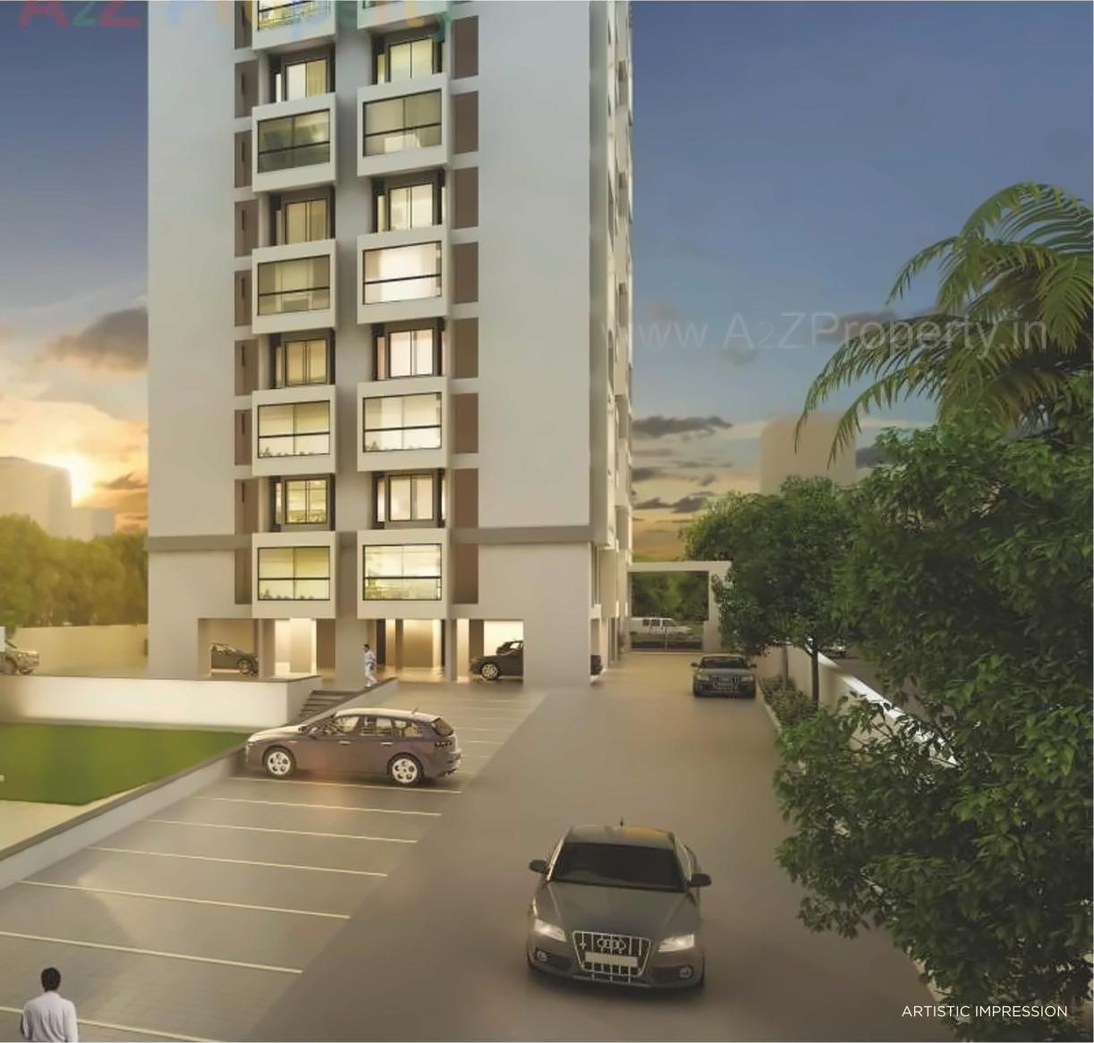 3D Elevation of real estate project Apostrophe Next located at Wakad, Pune, Maharashtra