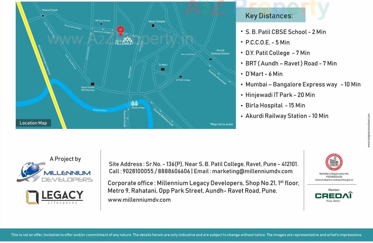  of real estate project Aqua Millennium located at Pimpri-chinchawad-m-corp, Pune, Maharashtra