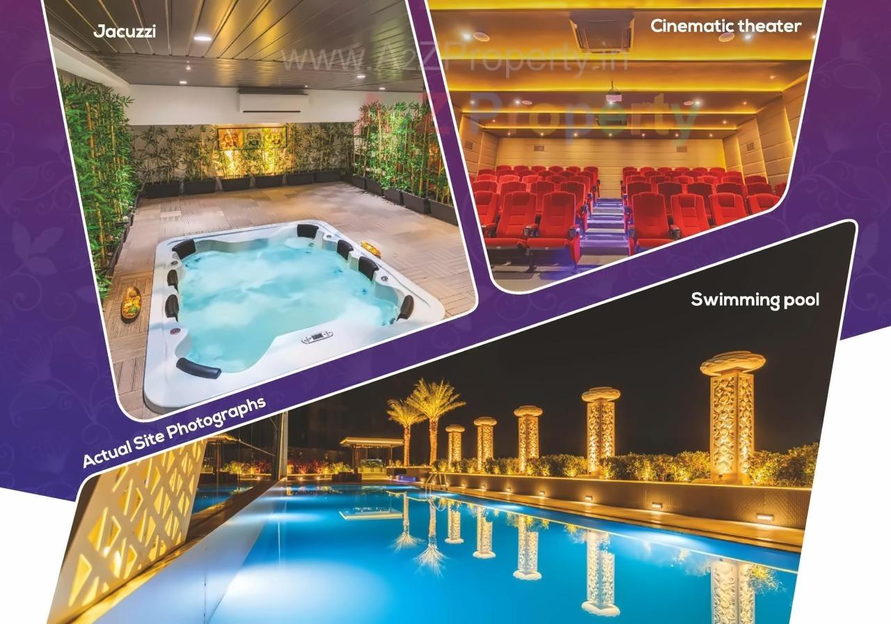 3D Elevation of real estate project Aqua located at Fursungi, Pune, Maharashtra