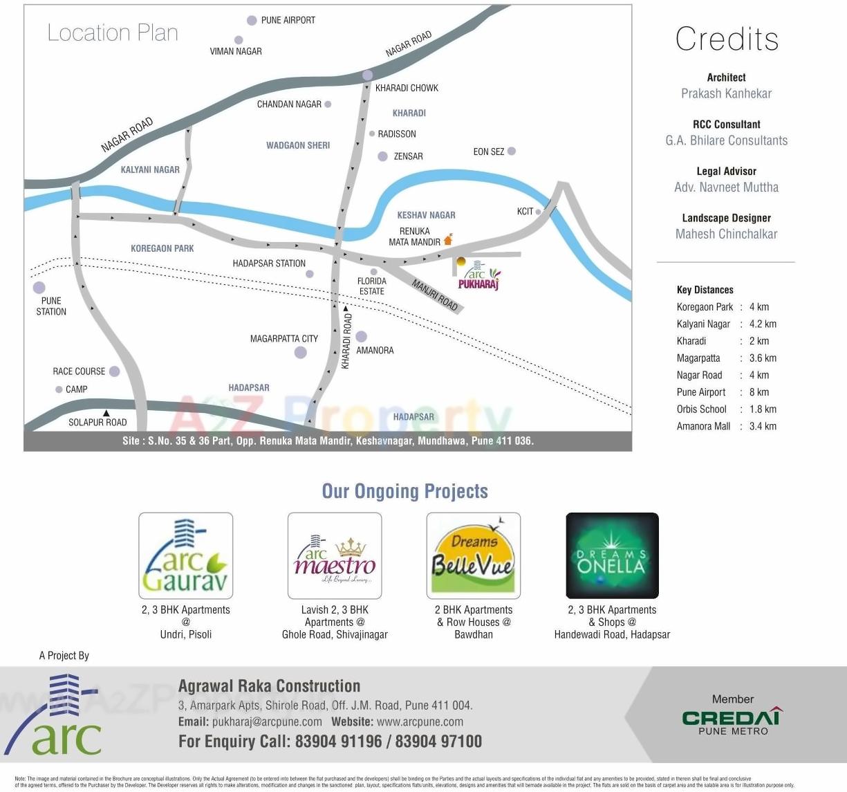  of real estate project Arc Pukhraj located at Mundhawa, Pune, Maharashtra