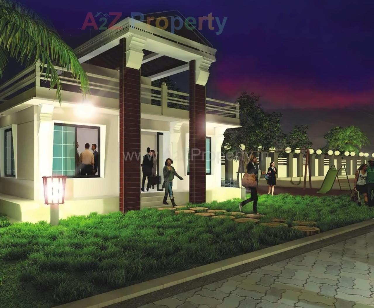 3D Elevation of real estate project Arc Pukhraj located at Mundhawa, Pune, Maharashtra