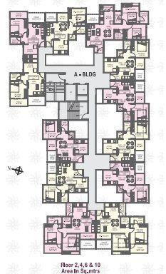 Floorplan2 of real estate project Arcadia located at Bhilarewadi, Pune, Maharashtra
