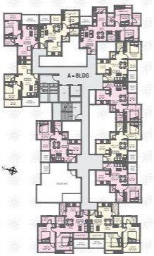 Floorplan3 of real estate project Arcadia located at Bhilarewadi, Pune, Maharashtra
