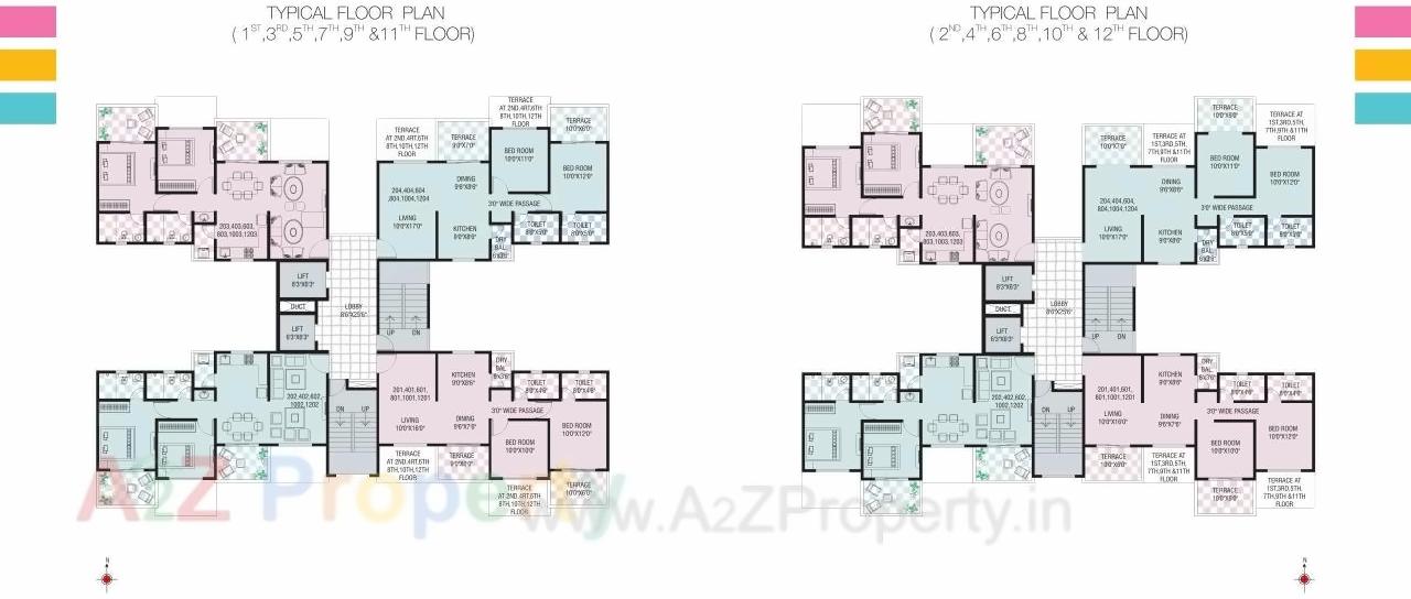Layout of real estate project Aristolia located at Hadapsar, Pune, Maharashtra