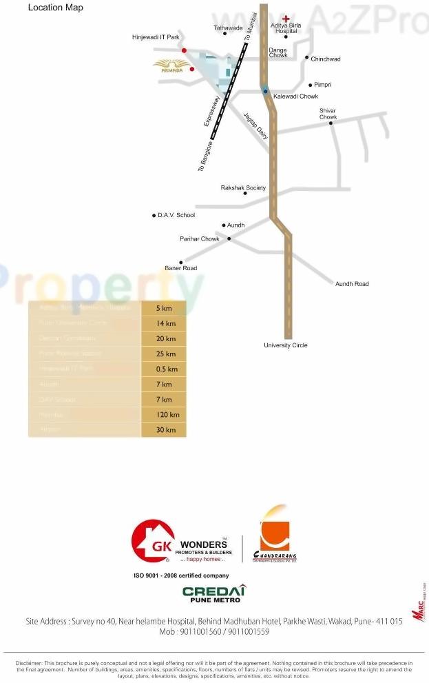  of real estate project Armada located at Wakad, Pune, Maharashtra