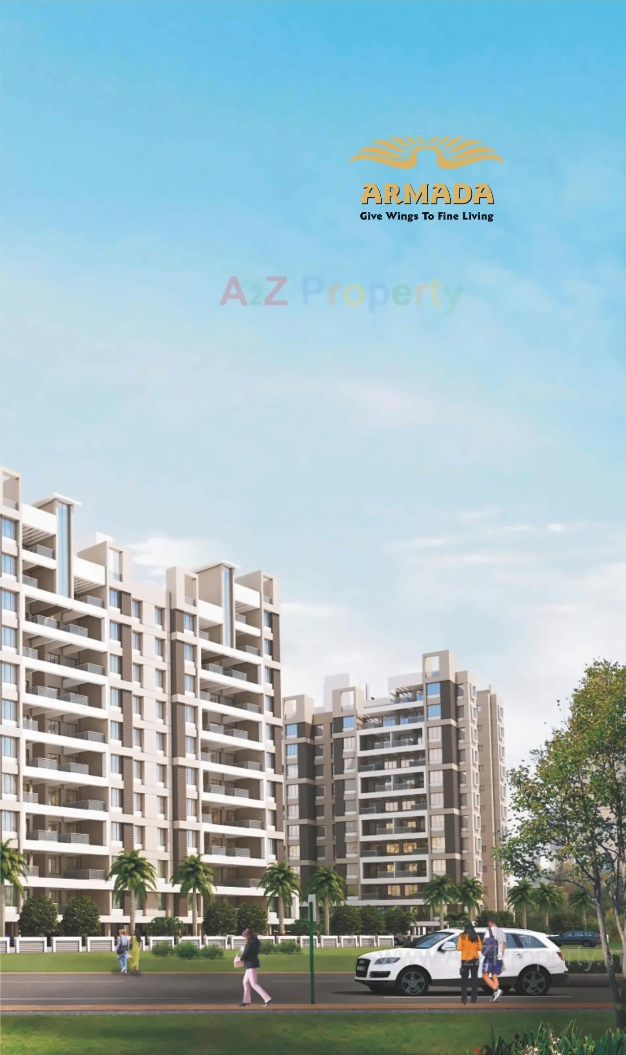3D Elevation of real estate project Armada located at Wakad, Pune, Maharashtra