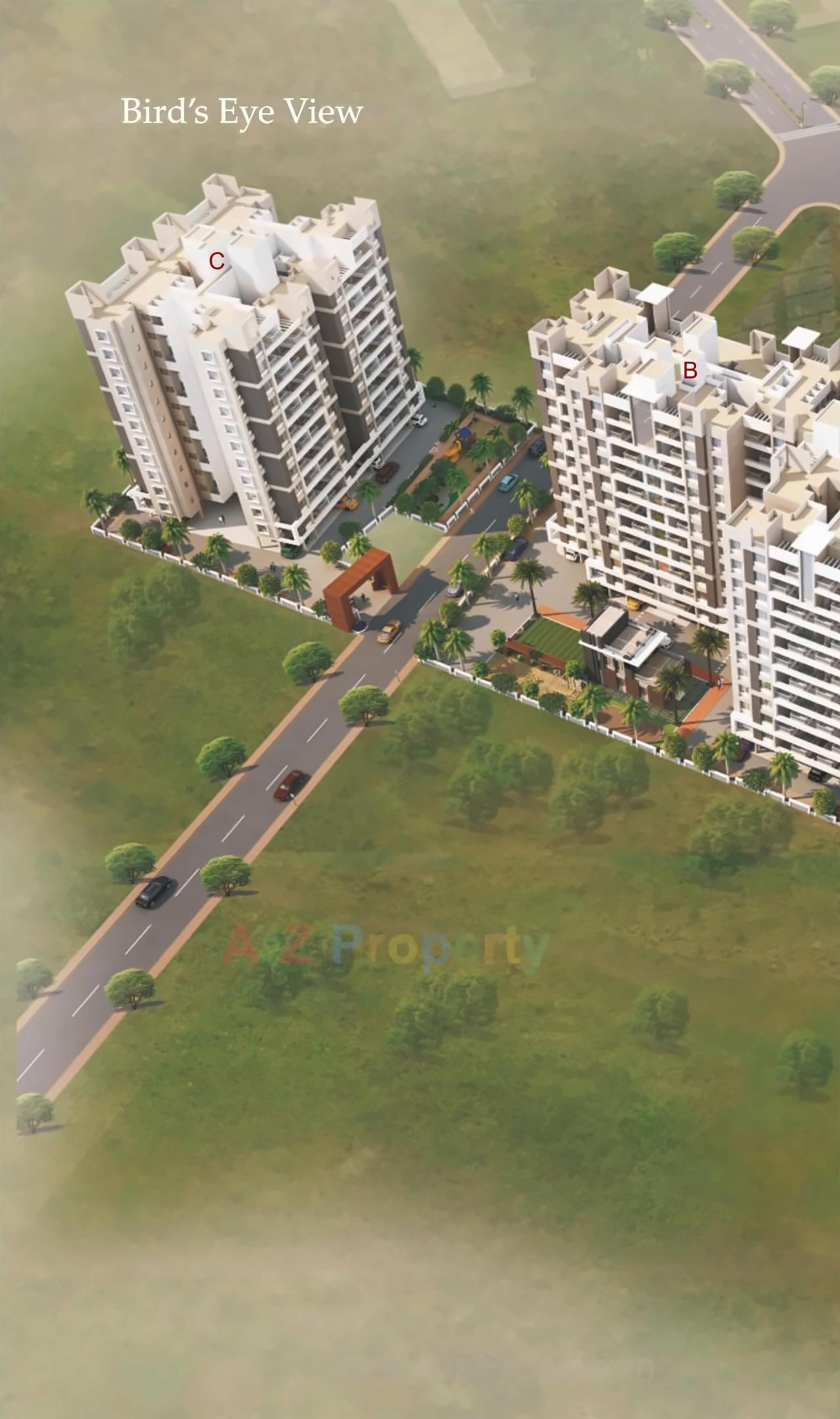 3D Elevation of real estate project Armada located at Wakad, Pune, Maharashtra