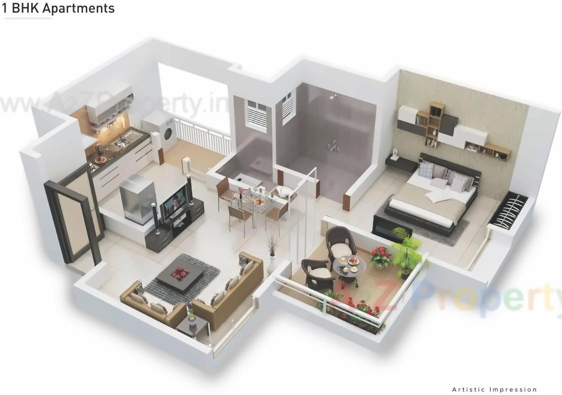 Layout of real estate project Arv Newtown located at Pisoli, Pune, Maharashtra
