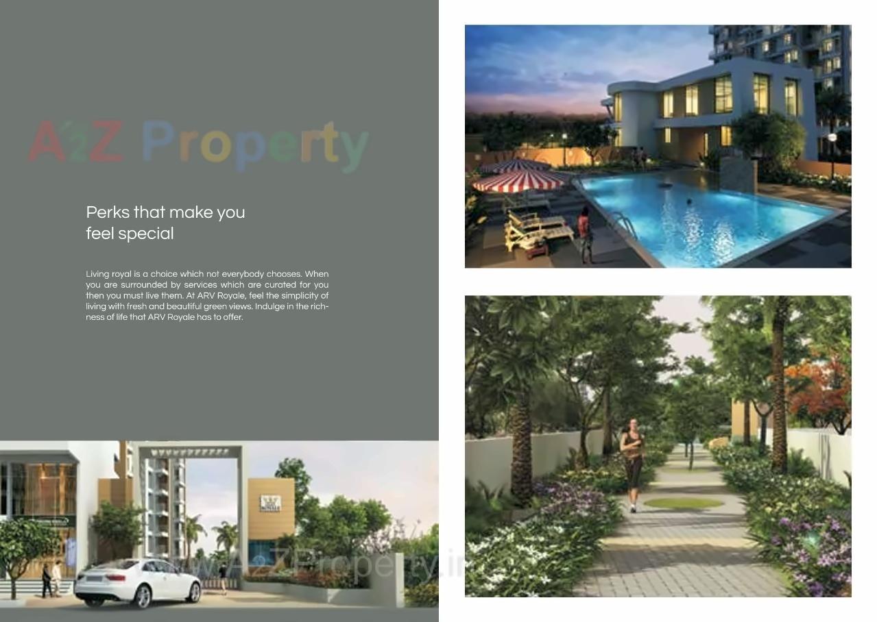 3D Elevation of real estate project Arv Royale located at Hadapsar, Pune, Maharashtra