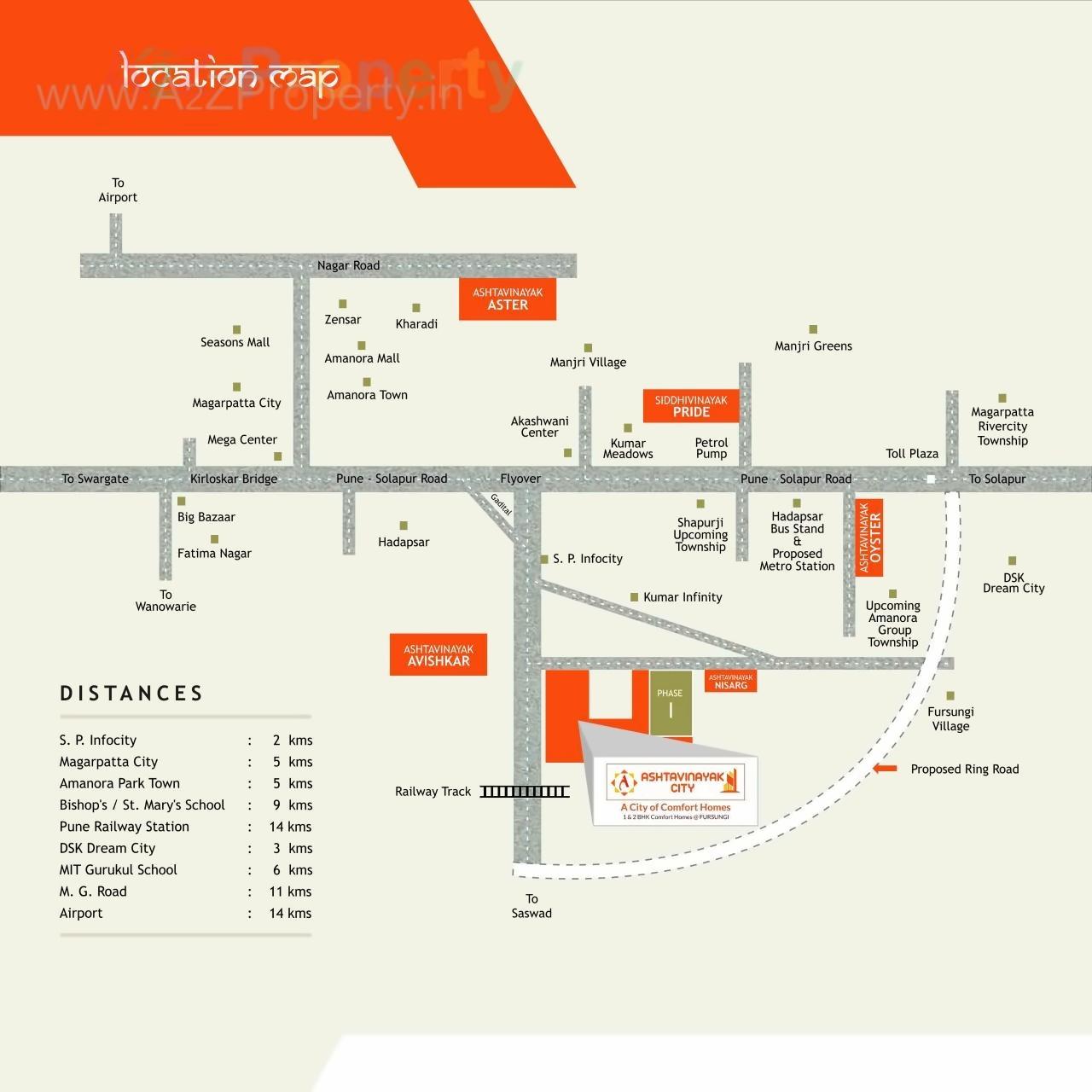  of real estate project Ashtavinayak City located at Fursungi, Pune, Maharashtra