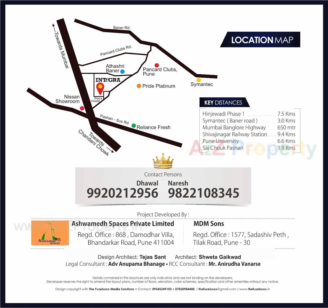  of real estate project Ashwamedh Integra located at Baner, Pune, Maharashtra
