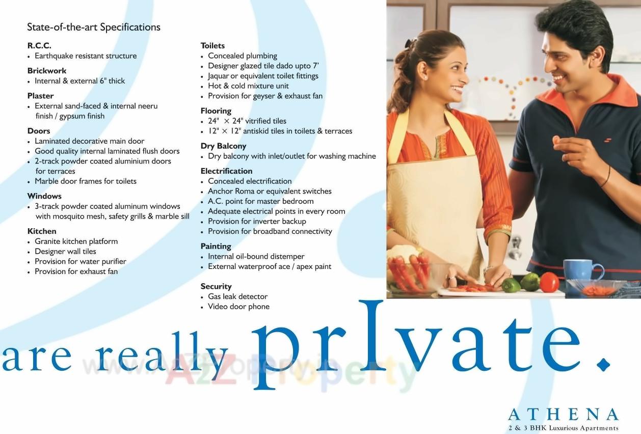  of real estate project Athena A located at Vadgaonsheri, Pune, Maharashtra