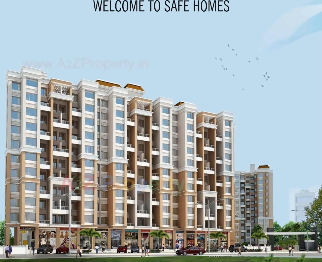 3D Elevation of real estate project Atlanta located at Wakad, Pune, Maharashtra