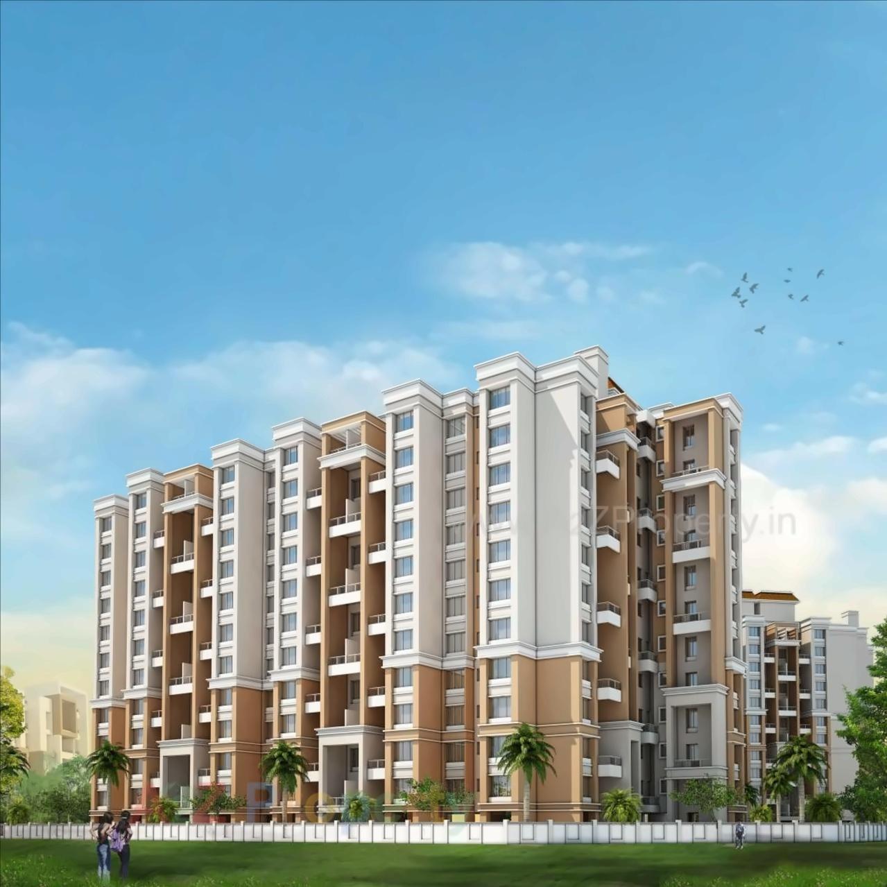 3D Elevation of real estate project Atlanta located at Wakad, Pune, Maharashtra