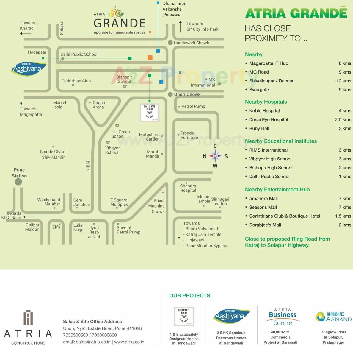  of real estate project Atria Grande Project located at Ouatade-handewadi, Pune, Maharashtra