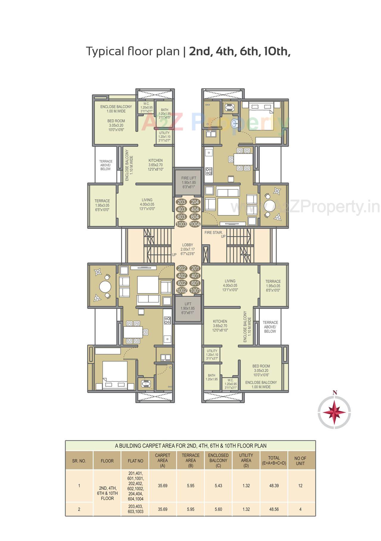 0004 of real estate project Atul Avenue located at Warje, Pune, Maharashtra