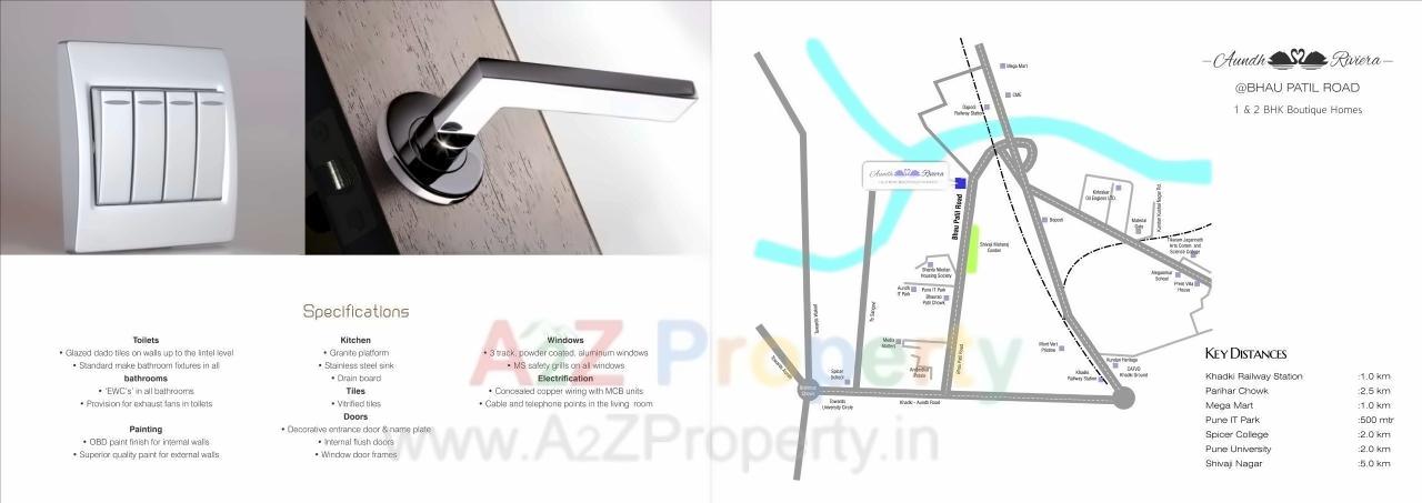  of real estate project Aundh Riviera located at Bopodi, Pune, Maharashtra