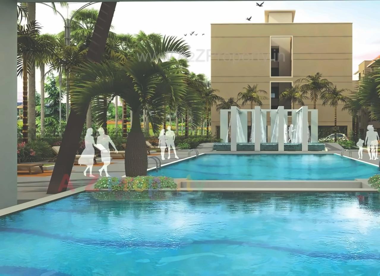 3D Elevation of real estate project Aura City B5,b located at Shikrapur, Pune, Maharashtra