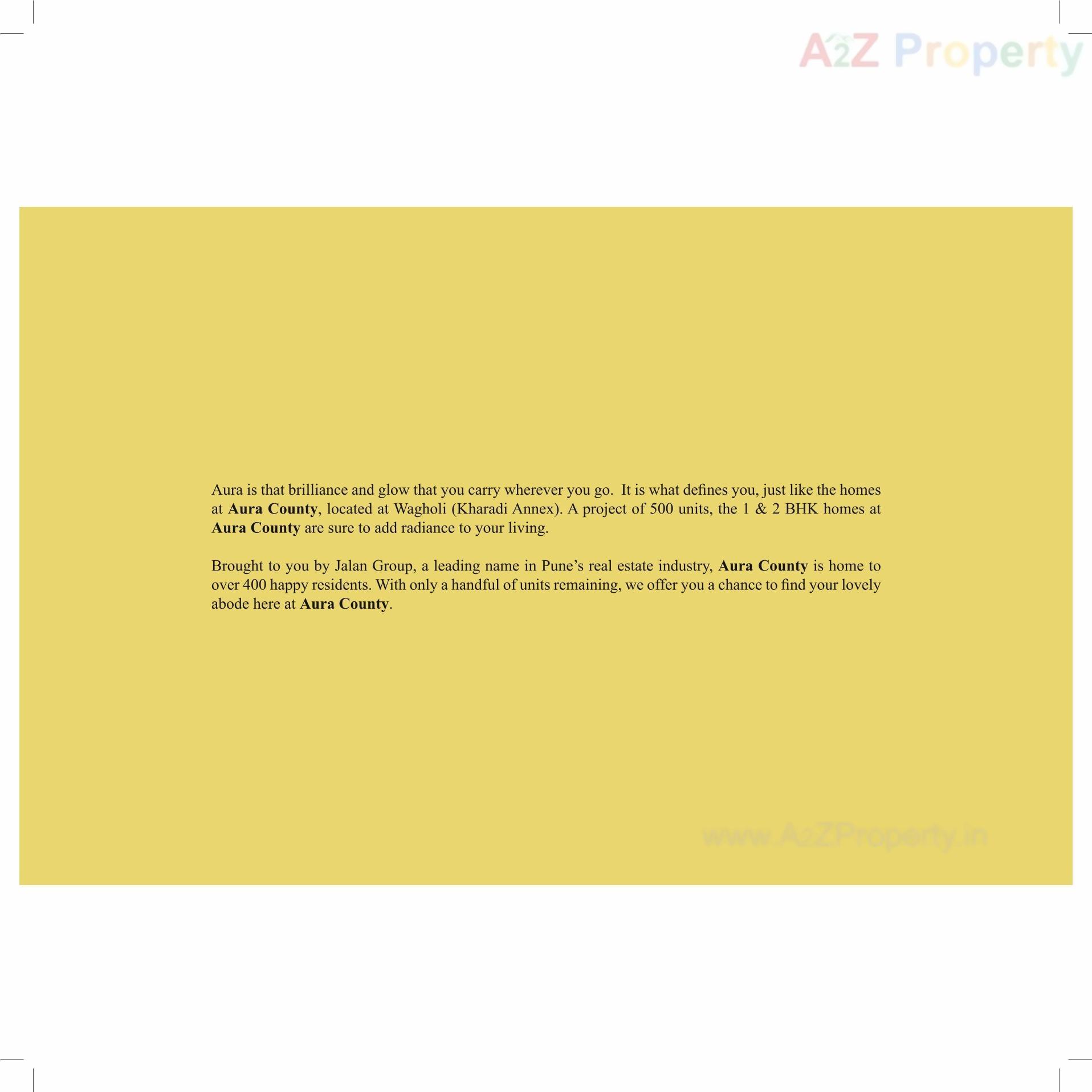  of real estate project Aura City located at Shikrapur, Pune, Maharashtra