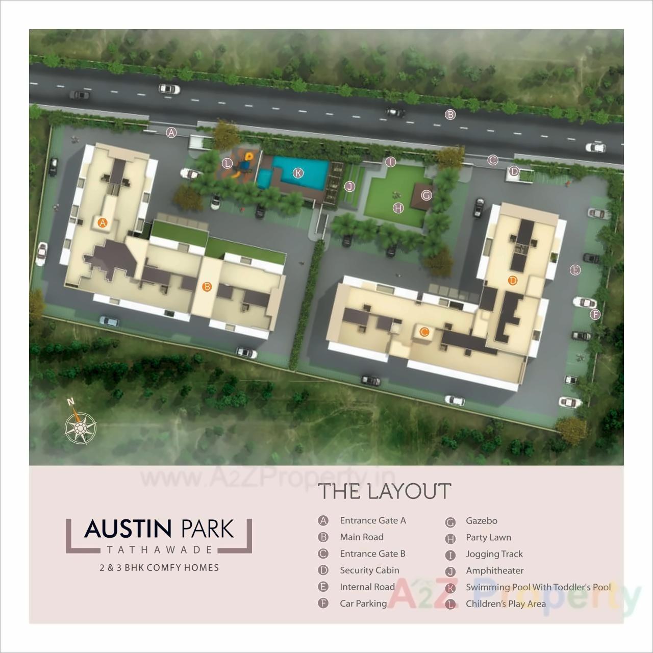 Image 28418 10 1 of real estate project Austin Park located at Tathwade, Pune, Maharashtra