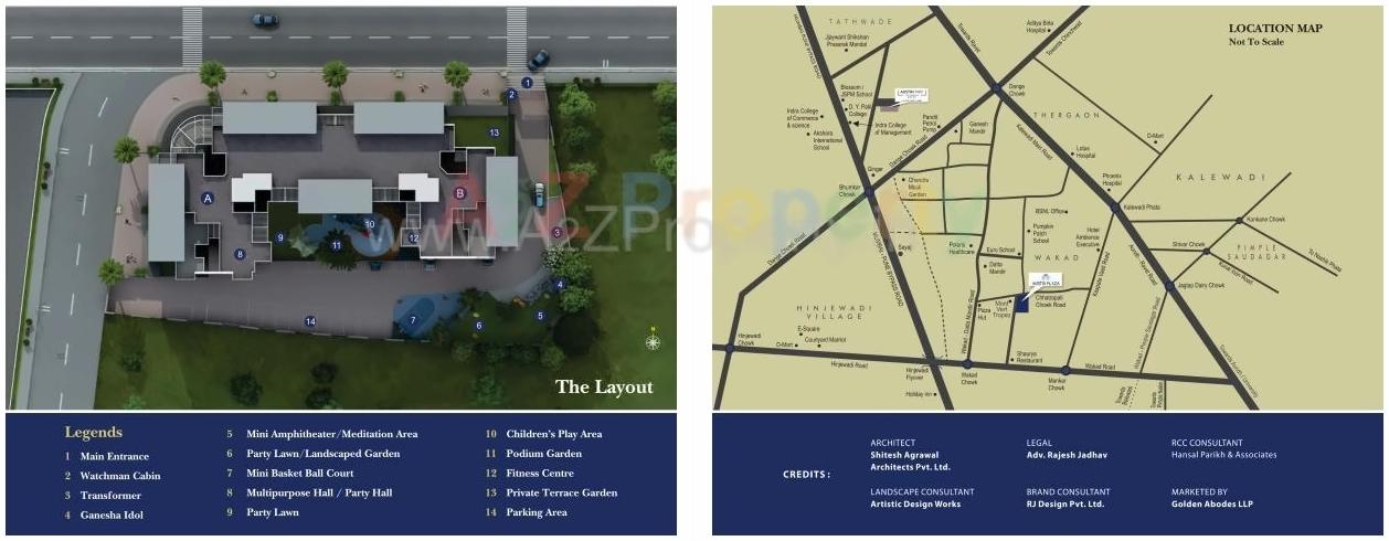  of real estate project Austin Plaza located at Wakad, Pune, Maharashtra