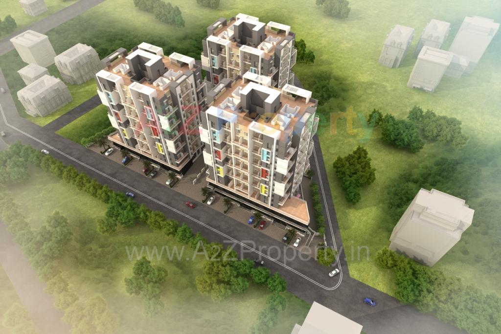 Layout of real estate project Avani located at Mohammadwadi, Pune, Maharashtra