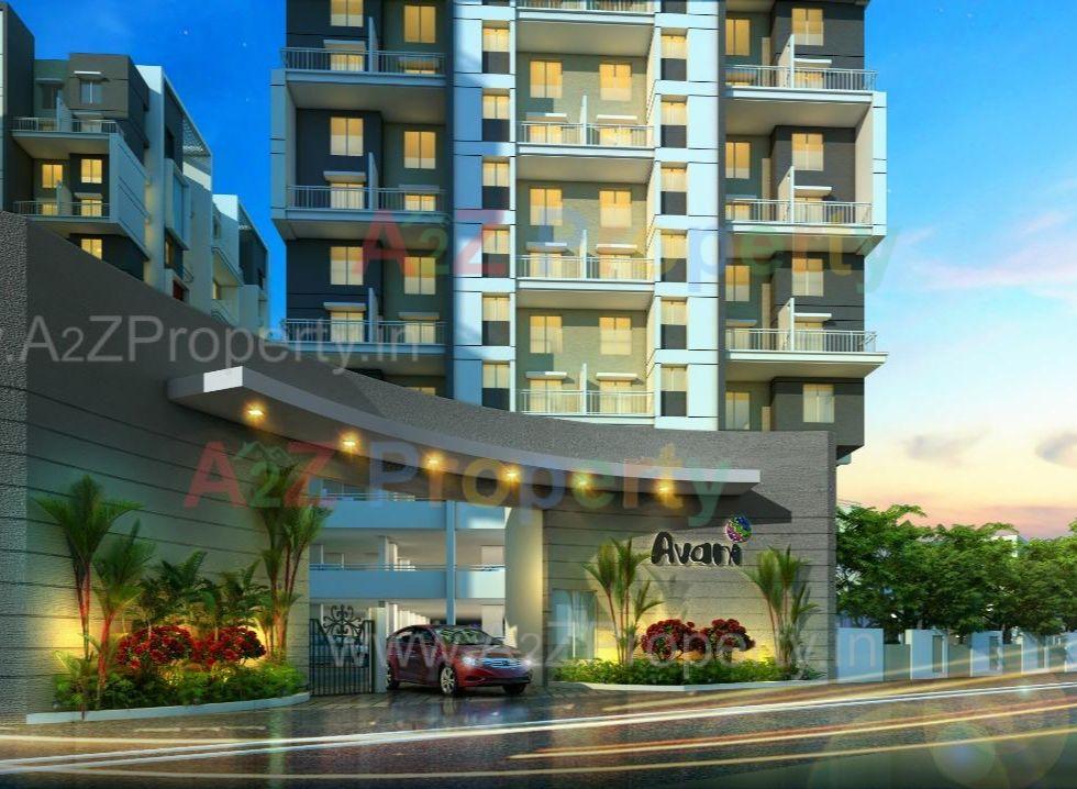 3D Elevation of real estate project Avani located at Mohammadwadi, Pune, Maharashtra