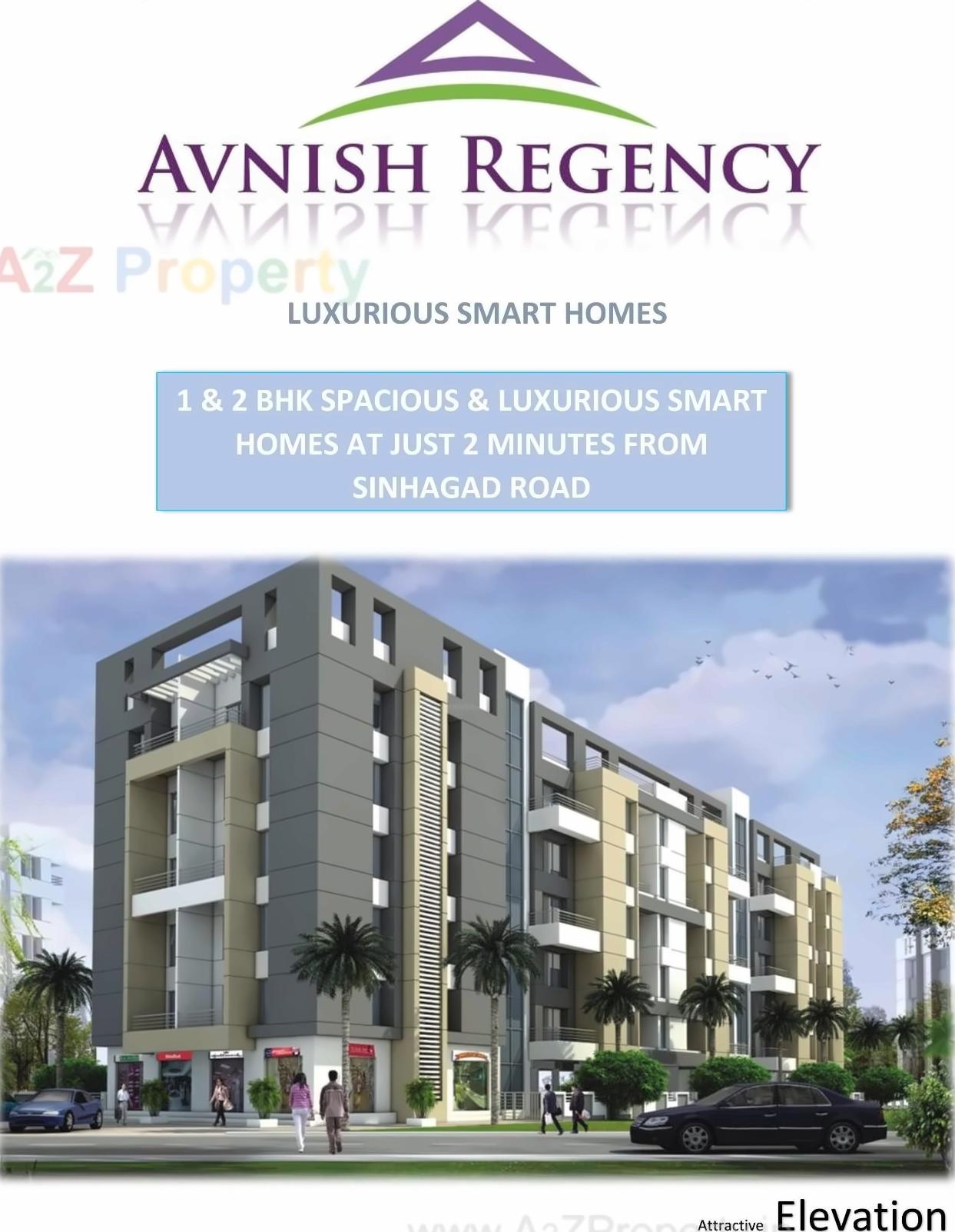 3D Elevation of real estate project Avnish Regency located at Wadgaon-bk, Pune, Maharashtra