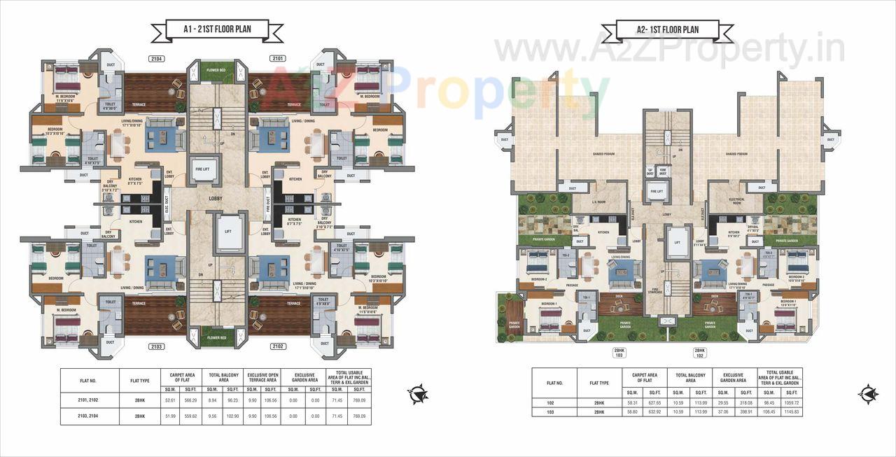 0011 of real estate project Avon Vista Project located at Mahalunge, Pune, Maharashtra