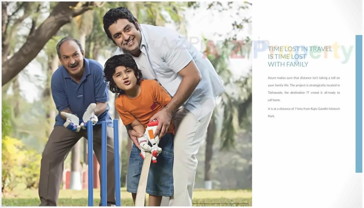  of real estate project Azure   A,c,d,e located at Tathwade, Pune, Maharashtra