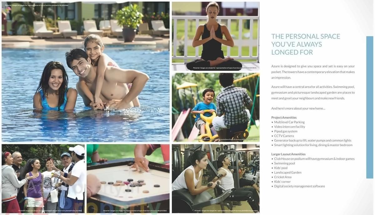  of real estate project Azure   A,c,d,e located at Tathwade, Pune, Maharashtra