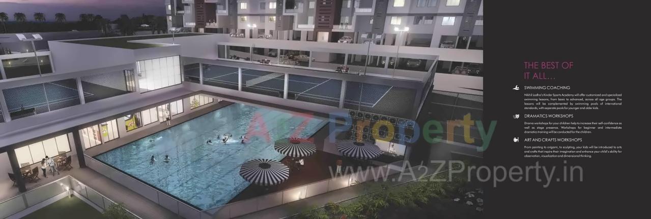 3D Elevation of real estate project B1 Song Of Joy Geras Greenville located at Kharadi, Pune, Maharashtra