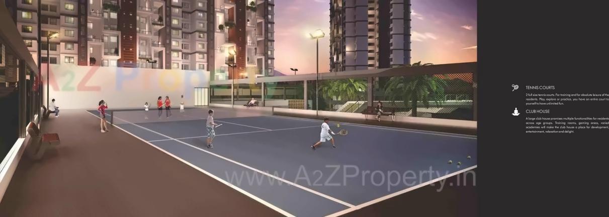 3D Elevation of real estate project B1 Song Of Joy Geras Greenville located at Kharadi, Pune, Maharashtra