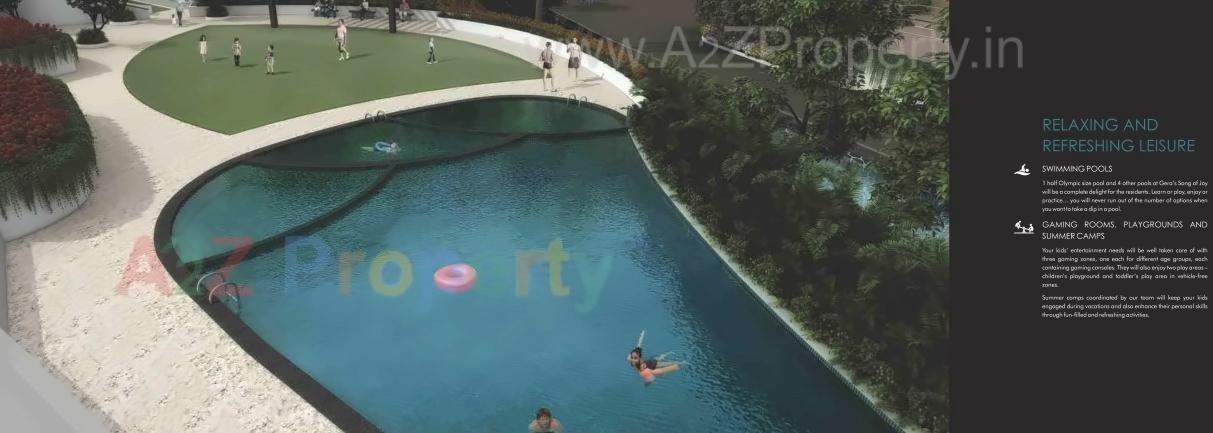 3D Elevation of real estate project B1 Song Of Joy Geras Greenville located at Kharadi, Pune, Maharashtra