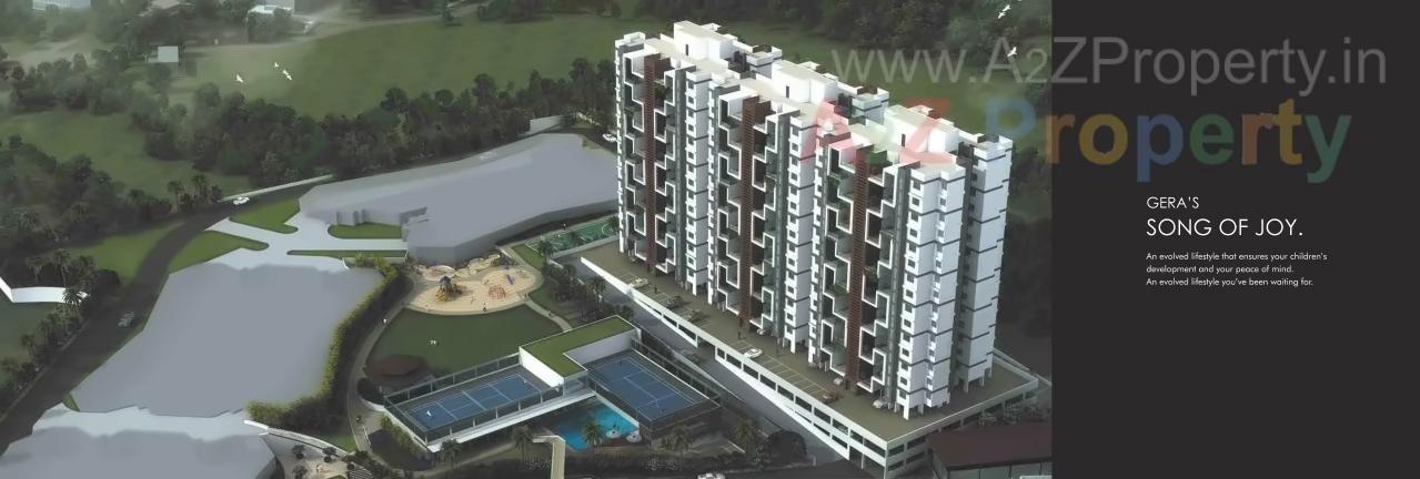 3D Elevation of real estate project B1 Song Of Joy Geras Greenville located at Kharadi, Pune, Maharashtra