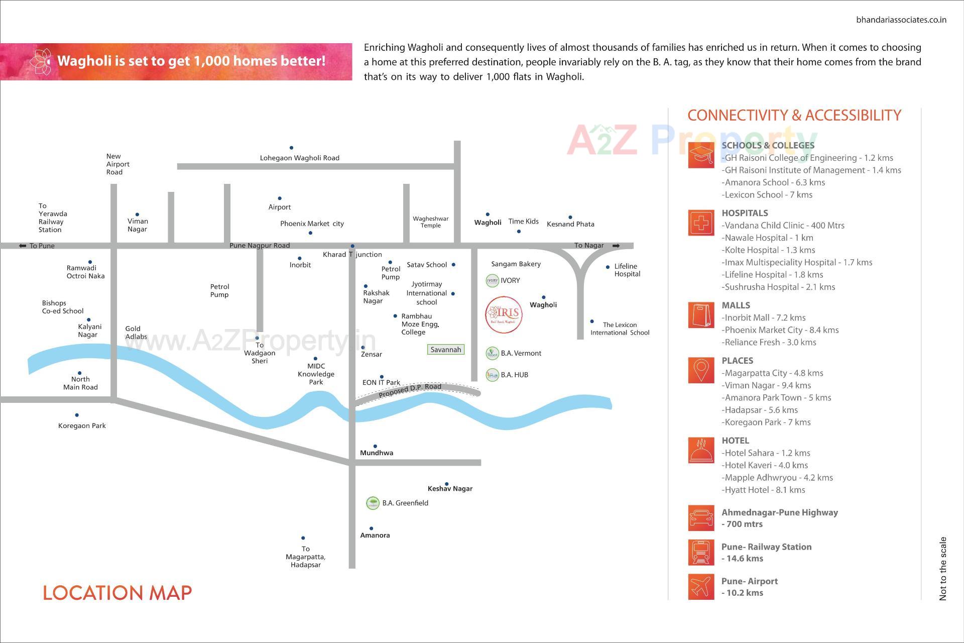  of real estate project Ba Iris located at Wagholi, Pune, Maharashtra