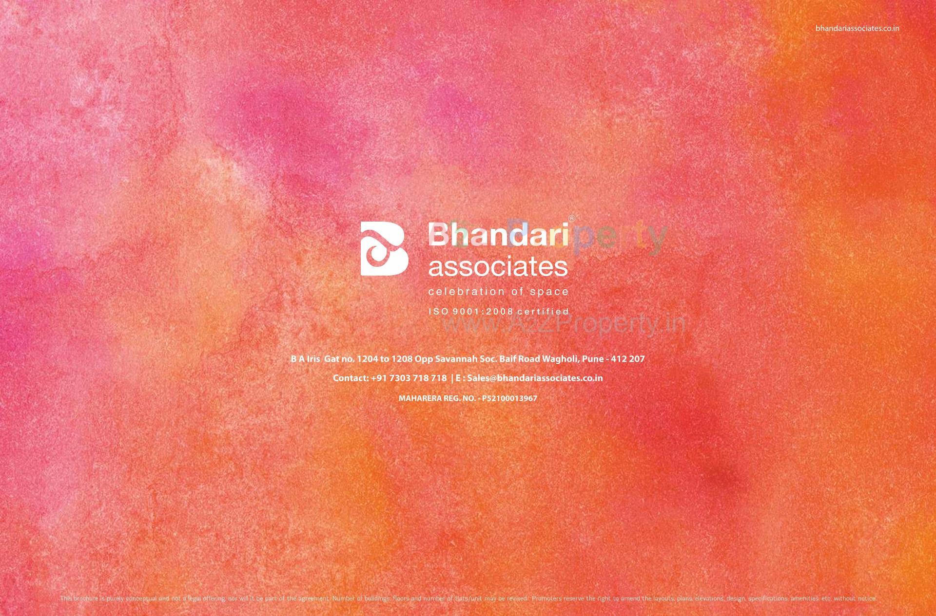  of real estate project Ba Iris located at Wagholi, Pune, Maharashtra