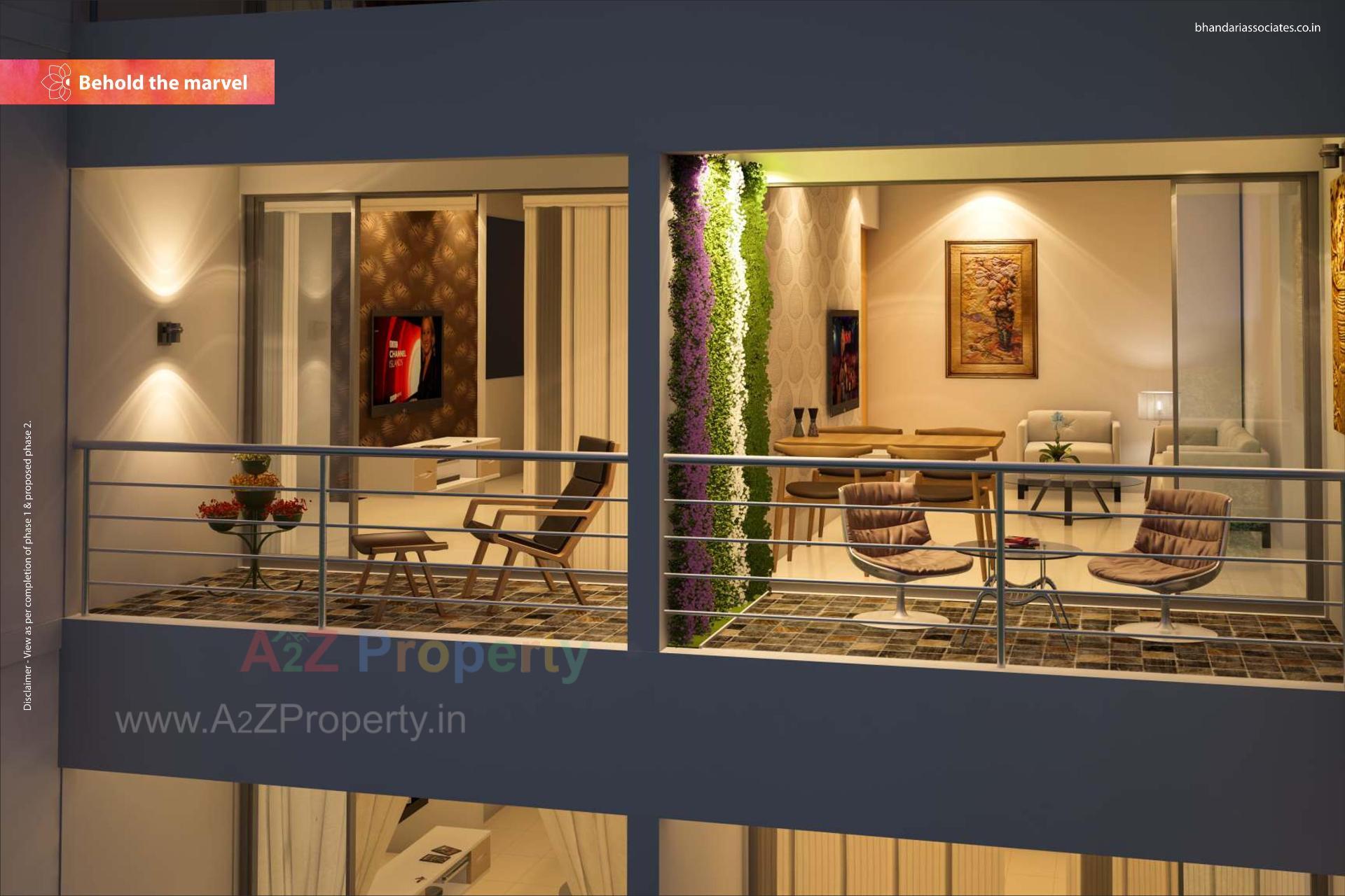 3D Elevation of real estate project Ba Iris located at Wagholi, Pune, Maharashtra