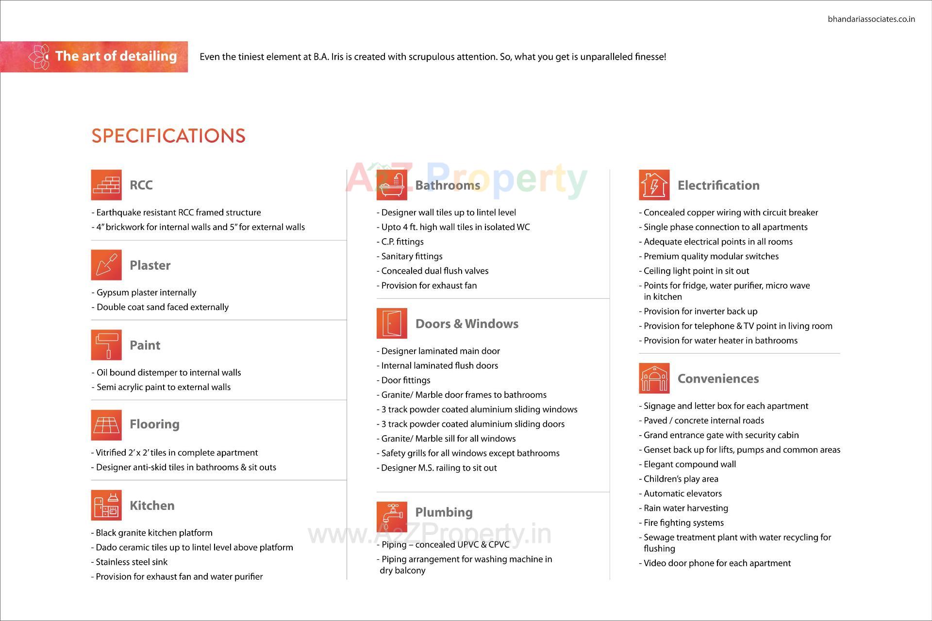  of real estate project Ba Iris located at Wagholi, Pune, Maharashtra