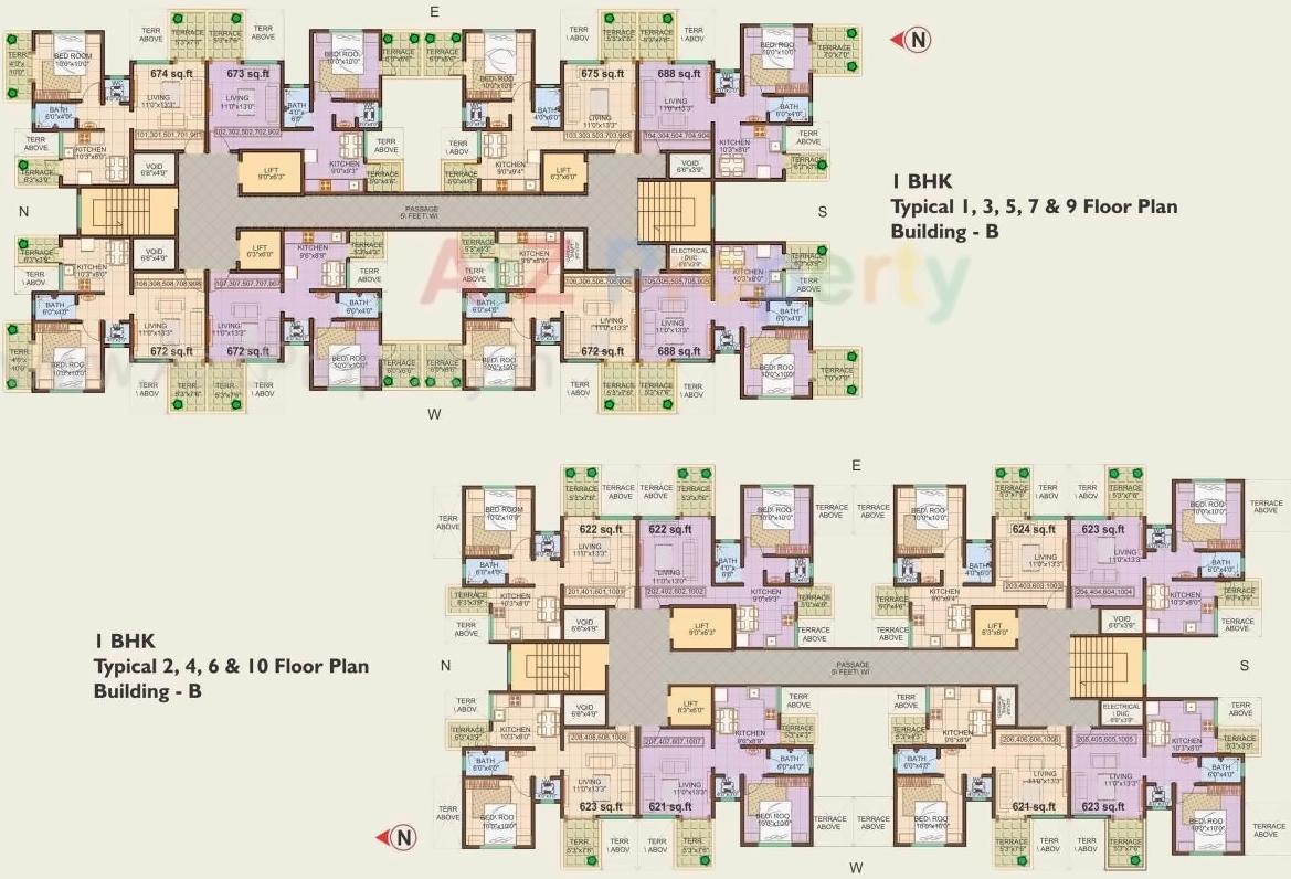 Layout of real estate project Balaji Vishwa located at Pune-m-corp, Pune, Maharashtra