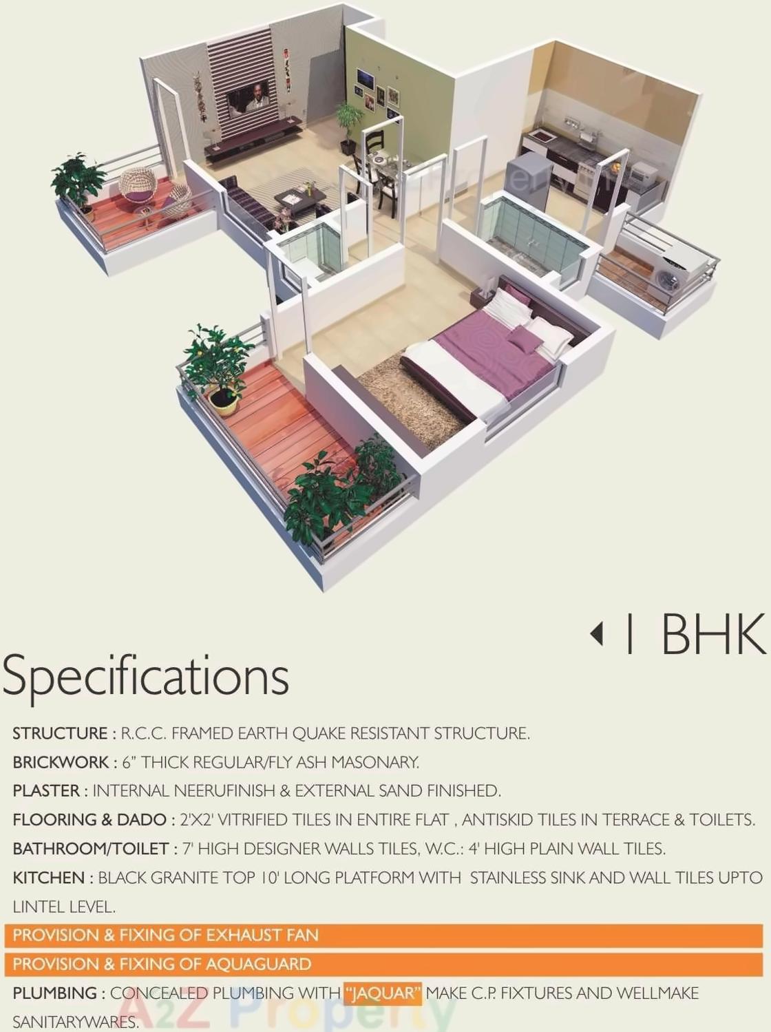 Layout of real estate project Balaji Vishwa located at Pune-m-corp, Pune, Maharashtra