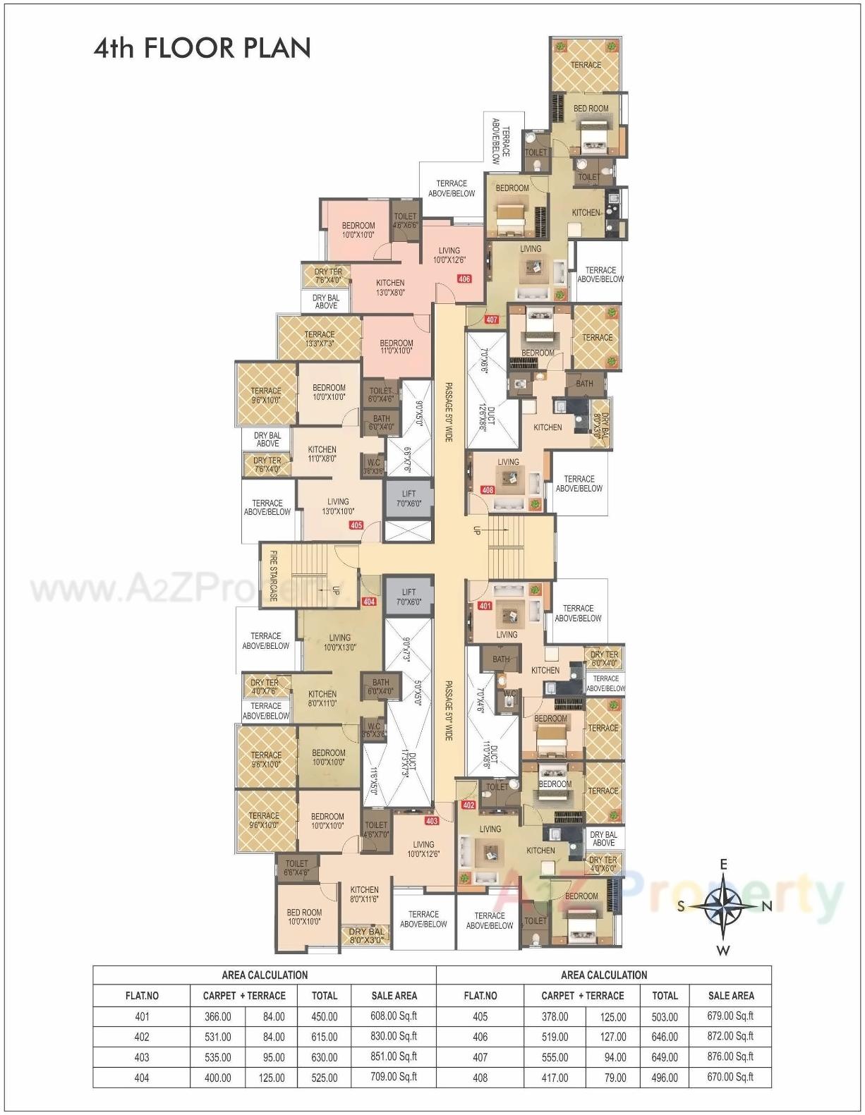 Layout of real estate project Balaji Vishwa located at Narhe, Pune, Maharashtra