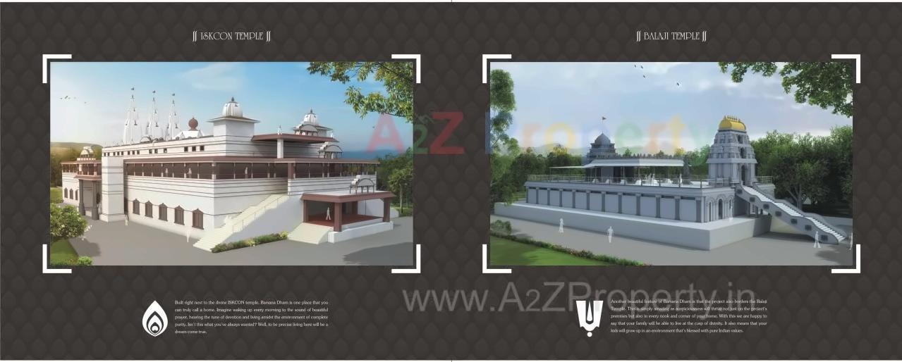 3D Elevation of real estate project Barsana Dham located at Kondhwa-bk, Pune, Maharashtra