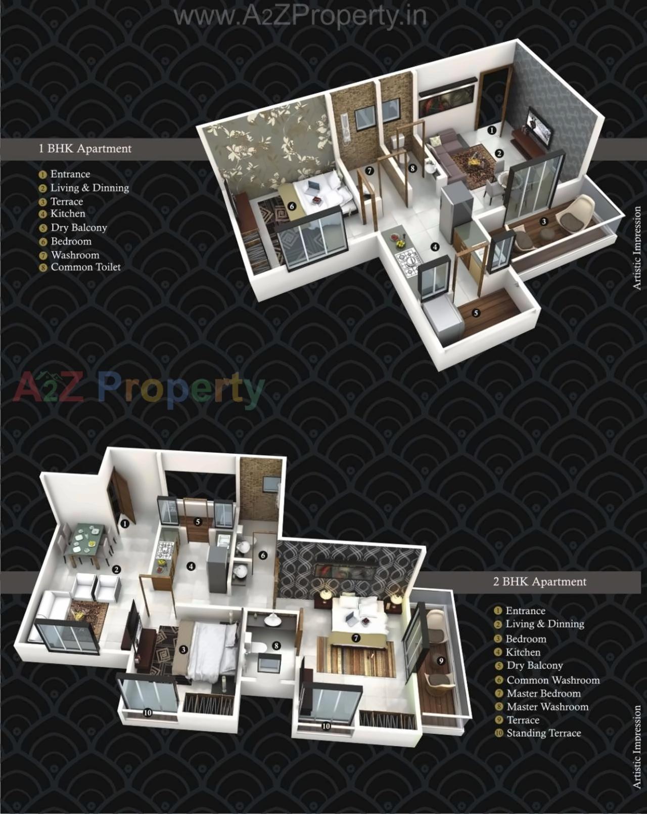 Layout of real estate project Basera Eternity located at Hinjavadi-ct, Pune, Maharashtra